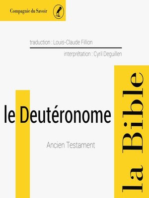 cover image of Le Deutéronome